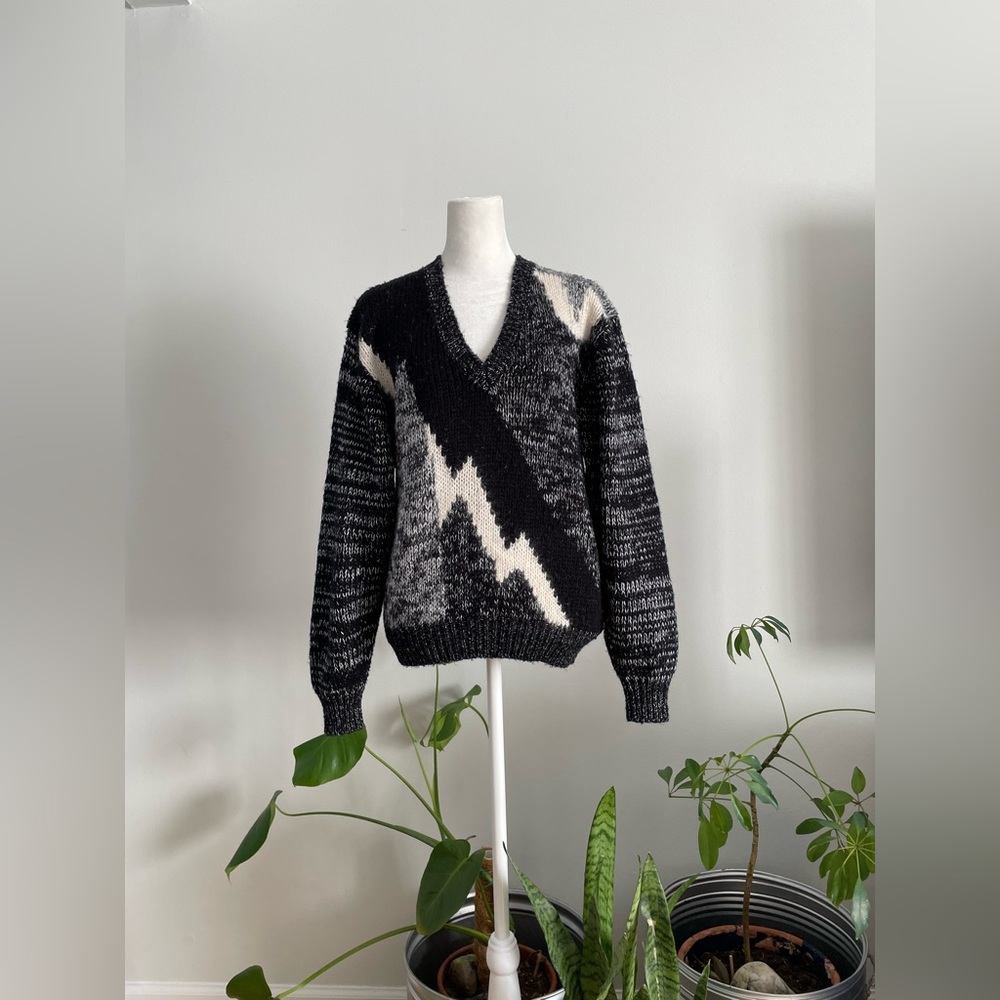 Vintage 80s Personal Lightning Sweater